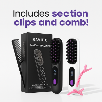 SilkComb Pro – Ontwarren zonder pijn, glans in één beweging